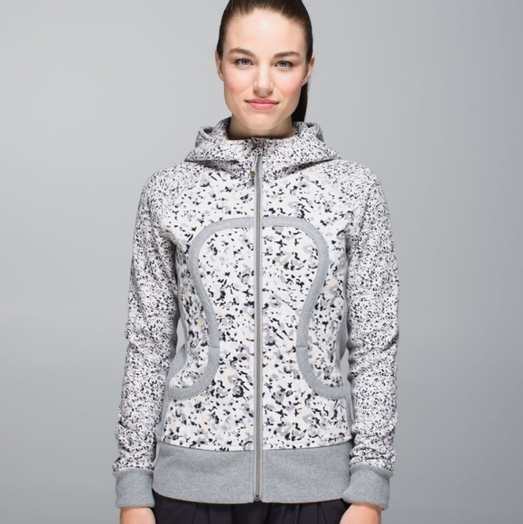 Lululemon Scuba Hoodie II Not So Petite Fleur Silver Spoon - Picture 1 of 8